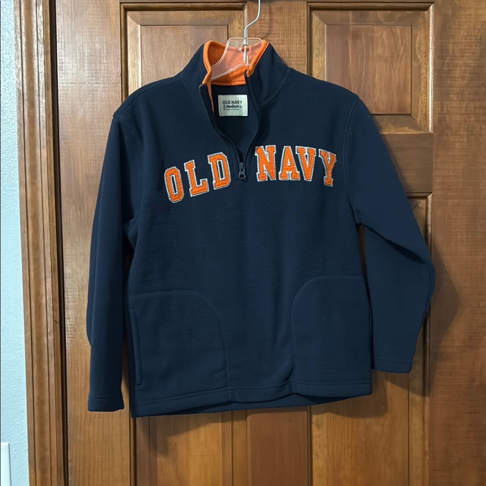 Old Navy Blue and Orange  fleece